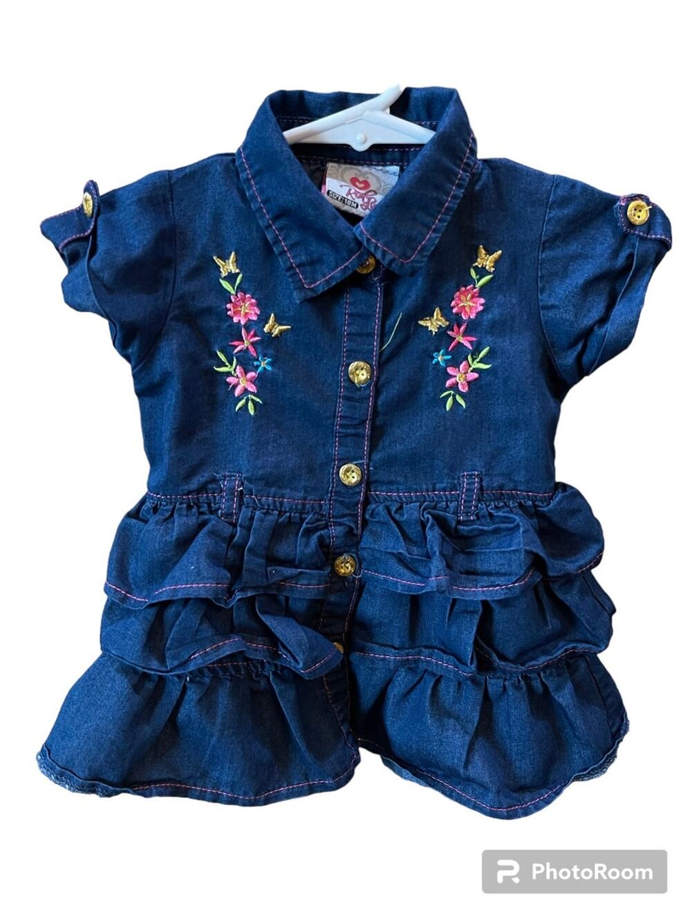 Real Love Denim Dress Size 18M